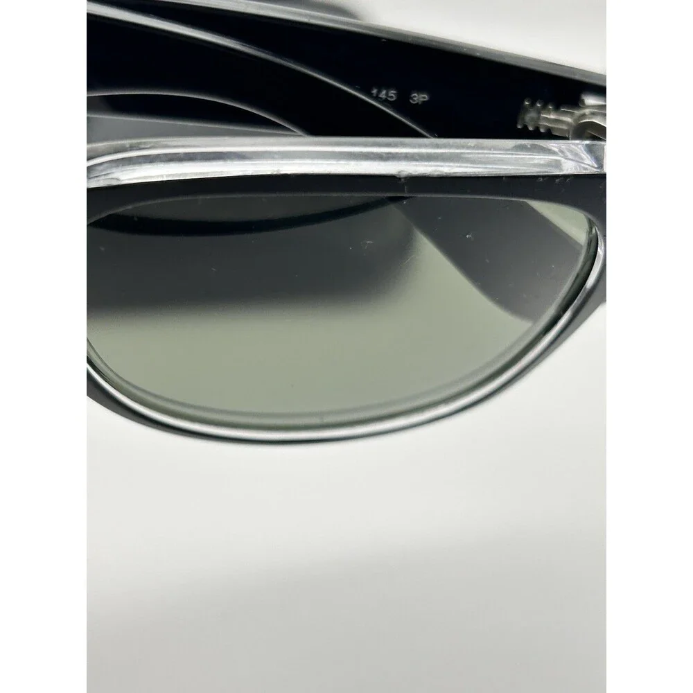 Ray-Ban RB2132 New Wayfarer Polarized Sunglasses Black/Green 55-18 145mm